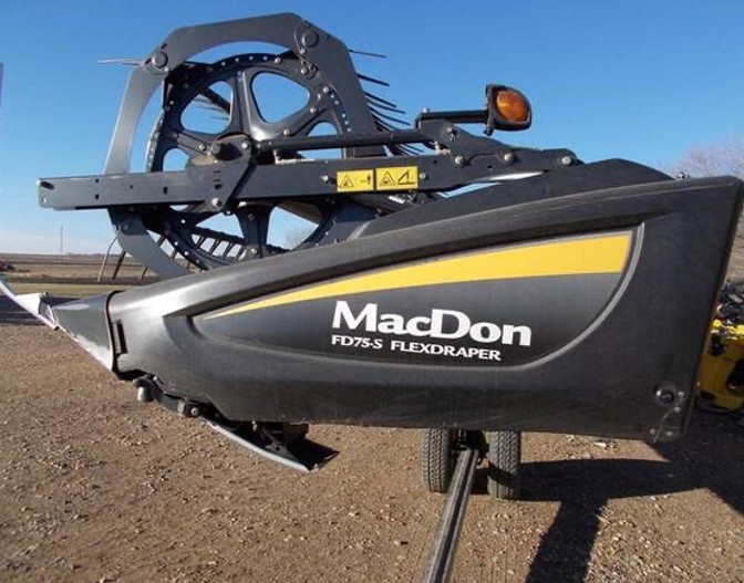 2013 MacDon FD75-S FlexDraper Header - Image 2