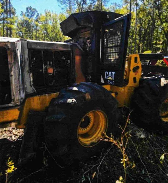 2015 Caterpillar 553C Fellerbuncher