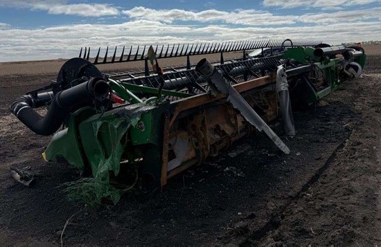 2018 John Deere 645FD Hydraflex Header - Image 11