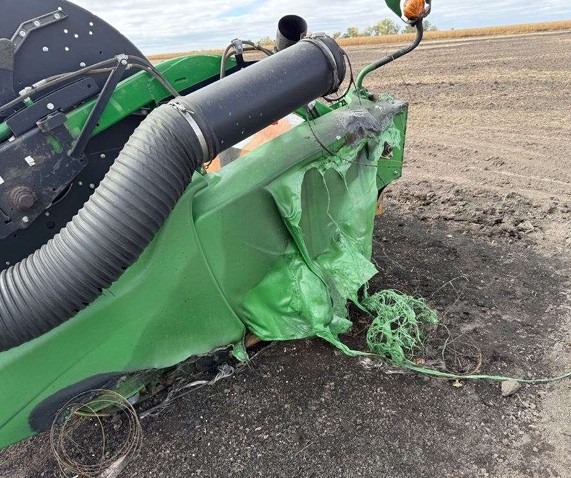 2018 John Deere 645FD Hydraflex Header - Image 6