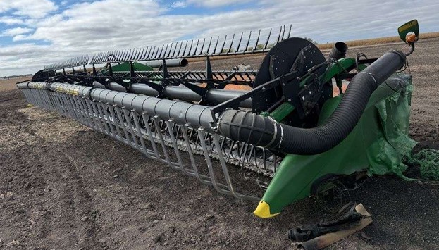 2018 John Deere 645FD Hydraflex Header - Image 7