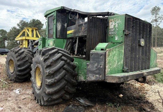 2018 John Deere 843L Fellerbuncher
