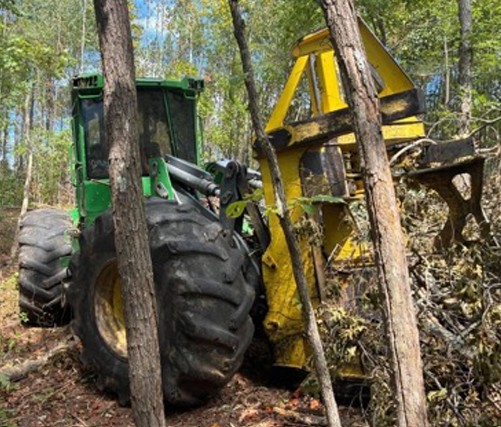 2018 John Deere 843L-II Fellerbuncher - Image 3