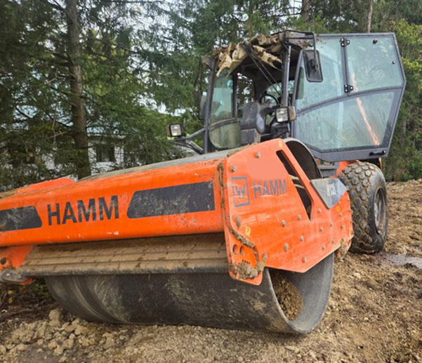 2021 HAMM H121 Smooth Drum Compactor
