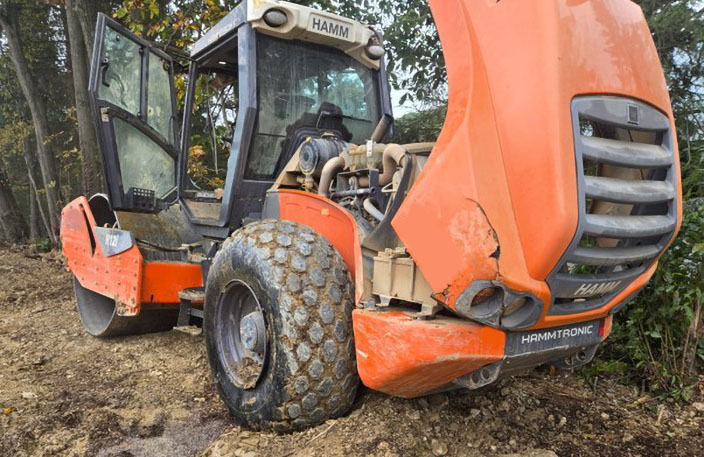 2021 HAMM H121 Smooth Drum Compactor - Image 2