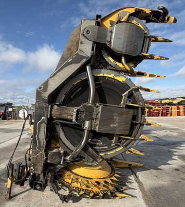 2021 New Holland 750BFIN Rotary Forage Header - Image 2
