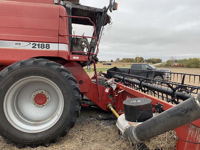 2010 CASE IH 2020 Header - Image 3