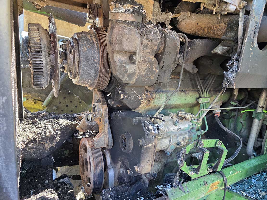 1993 John Deere 6400 Tractor - Image 3