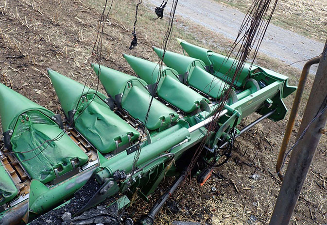 2020 John Deere S780S STS Combine/2024 John Deere C12F Header - Image 2