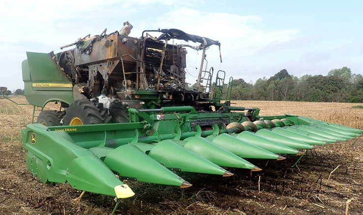 2020 John Deere S780S STS Combine/2024 John Deere C12F Header - Image 5
