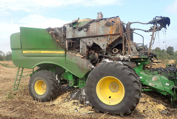 2020 John Deere S780S STS Combine/2024 John Deere C12F Header - Image 9
