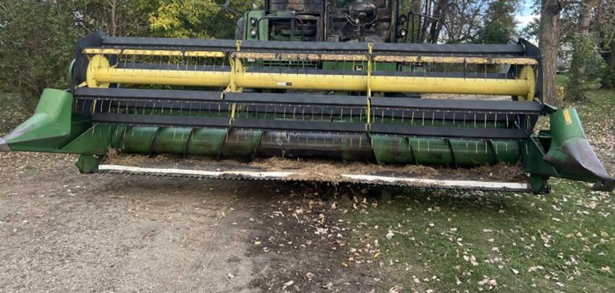 John Deere 6620 Combine/John Deere 220 Header - Image 19