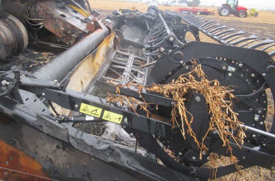 2013 MacDon FD75 FlexDraper Header - Image 3