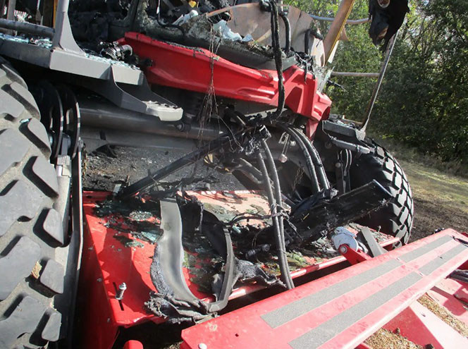 2023 Massey Ferguson WR265 Windrower - Image 5